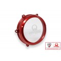 CNC Racing PRAMAC RACING LIMITED EDITION Clear Wet Clutch Cover for the Ducati Panigale / Streetfighter / Multistrada / Diavel V4 / S / Speciale